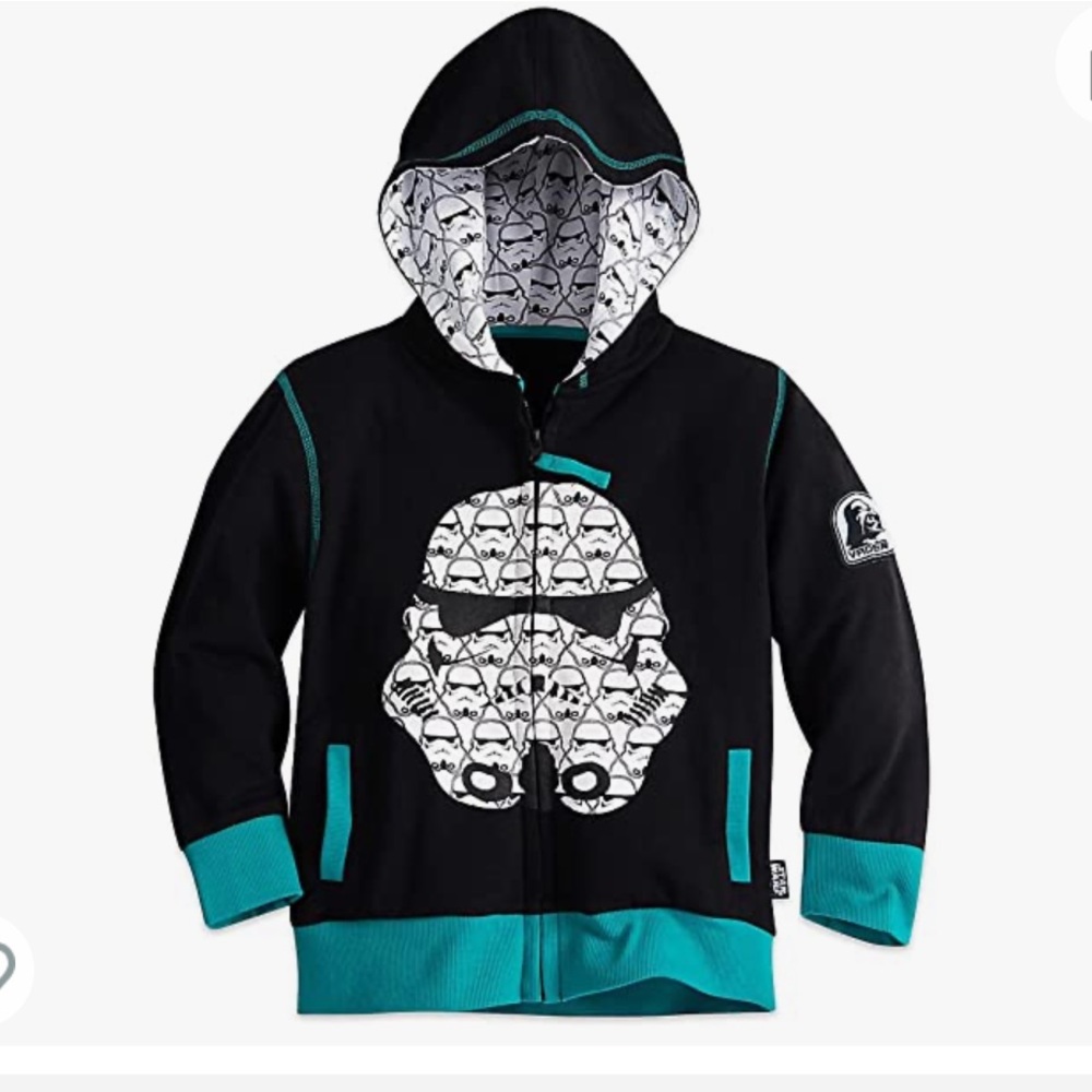 🟢3/$15 STAR WARS Stormtrooper Zip Jacket